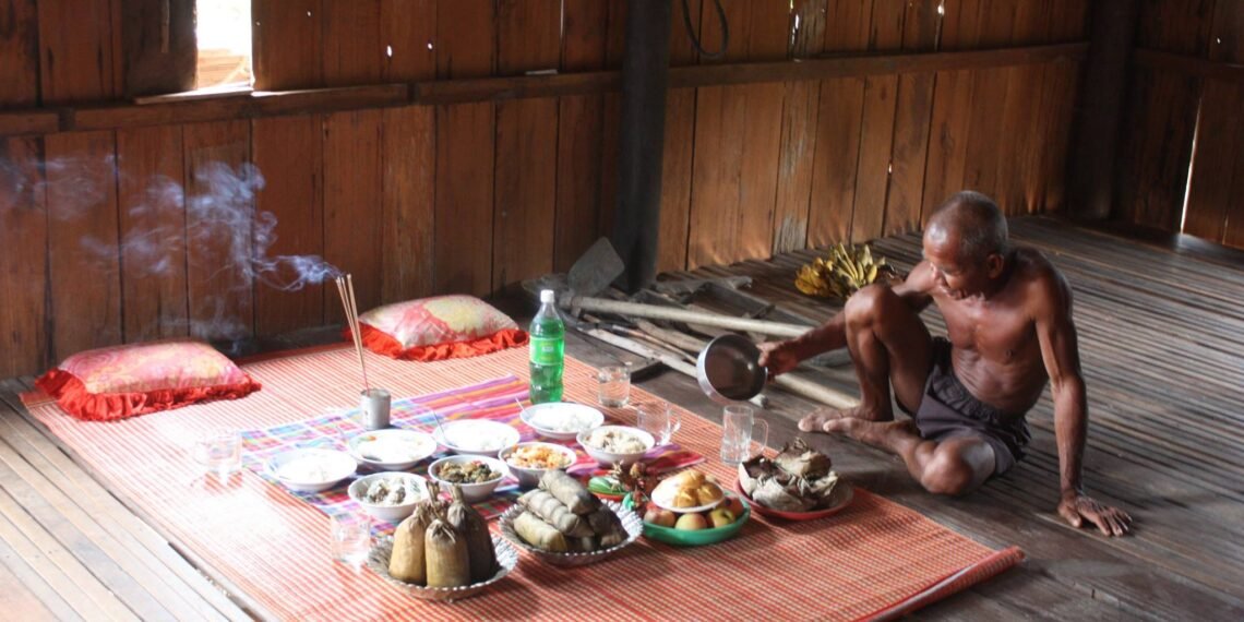 The Kuoy Saen Dek (Iron Offering Ceremony) in Veal Veng Village, Kampong Thom Province